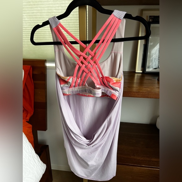 Lululemon Wild Tank Heathered Pretty Purple - Picture 3 of 4